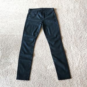 Womens 7 For All Mankind Black Pants